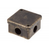 Коробка распаечная ОП 75х75х40мм, бронза, 4 мембр. вх. IP53 ЮПИТЕР