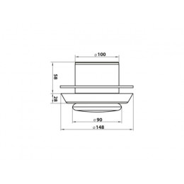Анемостат Anemo 100 ZERNBERG