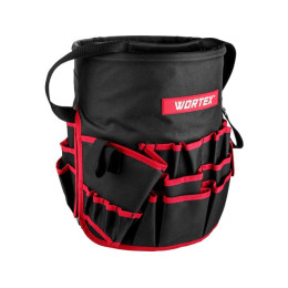 Сумка для инструмента WORTEX WB 3037 оксфорд, 370x300х300 мм, вес до 25 кг