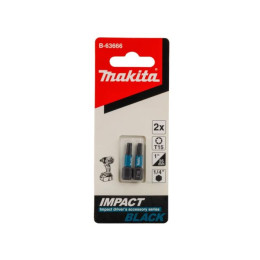 Насадка T15 25 мм Impact Black (2 шт) MAKITA B-63666