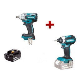Аккум.  ударный гайковерт MAKITA LXT DTW 285 Z в кор. + АКЦИЯ  АКБ BL1860 со скидкой 50%