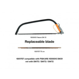 Лезвие запасное для лучковой пилы 24" FISKARS