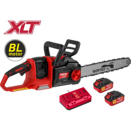 Аккум. пила цепная WORTEX CEC 4036 шина 40 см (16"), 3/8" LP, 1.3 мм XLT SET БЕСЩЁТ, 18В+18В