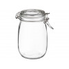 Банка для сыпучих продуктов стеклянная WECKER (Веккер) 1000 мл, PERFECTO LINEA