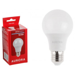 Лампа светодиодная A60 СТАНДАРТ 10Вт 230В E27 6000K AURORA