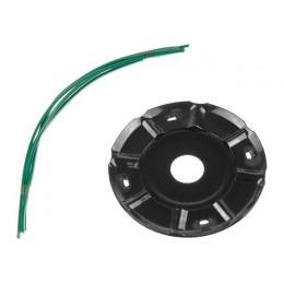 Головка триммерная DGM TH-221 леска ф 2.4 мм ручн., блистер