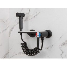 Смеситель для биде (Lt) D35, серия Lotus черный, a-five