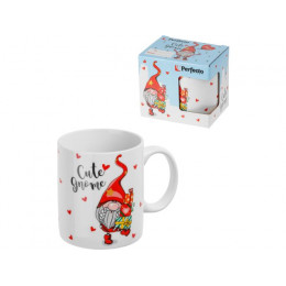 Кружка керамическая, в кор., 350 мл., CUTE GNOME-2, PERFECTO LINEA