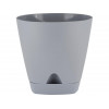 Горшок для цветов с прикорневым поливом, 4 л., Amsterdam, утренний туман, InGreen