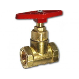 Кран вентильный 1/2" вн.-вн. (ПАР) PN1,6 МПа, 15Б1п, Цветлит