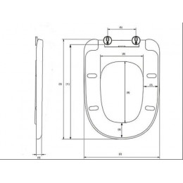 Сиденье для унитаза AV Engineering, ART
