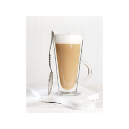 Кружка стеклянная с двойными стенками, 300 мл, серия BAILE, PERFECTO LINEA