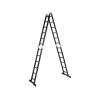 Лестница алюм. многофункц.4х6 ступ.(стрем.-332см,лестн.-690см) 17,0кг BLACK LINE STARTUL (ST9930-06)