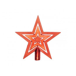 Фигура на елку "Звезда" 20см, цвет красный NEON-NIGHT