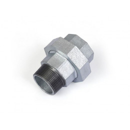 Американка под конус 3/4" вн.-нар. чугун оцинк., (2 шт. инд. упак.),  AV Engineering