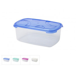 Контейнер пласт. прямоуг. 0.9 л, с крышкой, Frigo Plus, DRINA