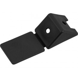 Уголок мебельный пласт. черный (100 шт в пакете) STARFIX