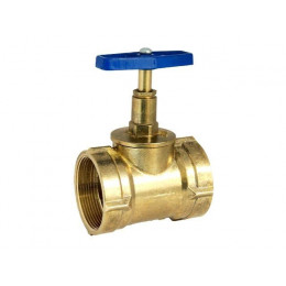 Кран вентильный 3/4" вн.-вн. PN1,6 МПа, 15Б3р, Цветлит