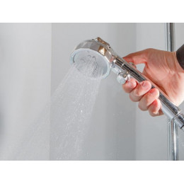 Душевая лейка с кнопкой подачи воды, 3-функц. ECONOCE