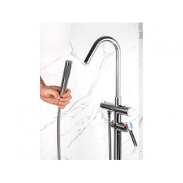 Смеситель для ванны (Lt) D35, серия Lotus хром, a-five