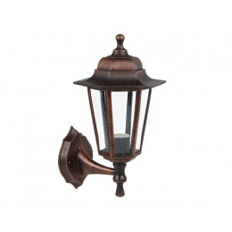 Светильник садово-парковый настенный "Леда1" (черный под медь) Юпитер