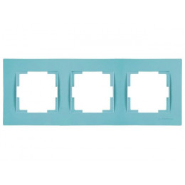 Рамка 3-ая горизонтальная синяя, RITA, MUTLUSAN