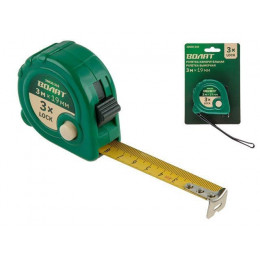 Рулетка  3м/19мм пласт. корп. ВОЛАТ