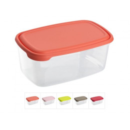 Контейнер пласт. прямоуг. 1,6 л, с крышкой, Stilo, DRINA