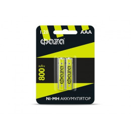 Аккумулятор AAA 800 мАч 1.2В, блистер 2 шт. ФАZA