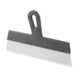 Шпатель фасад. зубчат. нерж.  300мм зуб 6х6 STARTUL MASTER (ST1004-3006)