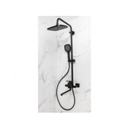 Душевая система D35, серия 730 черный ECONOCE