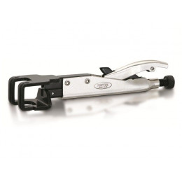 Зажим ручной с двойной изогнутой губкой 230мм TOPTUL