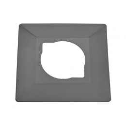 Рамка 1-местная декоративная темно-серая BYLECTRICA