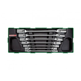 Набор-сет ключей шарнирных 7предм. TOPTU