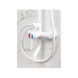 Душевая система (Lt) D35, серия Lotus белый, a-five