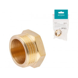 Футорка 1" нар. х 1/2" вн., AV Engineering (инд.упак.)