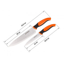 Набор ножей 2 шт. (нож кух. 20см, нож кух. для овощей 12см), серия Handy (Хенди), PERFECTO LINEA