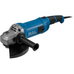 Двуручная углошлифмашина BULL WS 2303 в кор. 2200 Вт, 230 мм, 6600 об/мин, пылезащ., 4м кабель