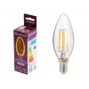 Лампа светодиодная филаментная C37 СВЕЧА 6 Вт E14 3000К ЮПИТЕР ДЕКОР