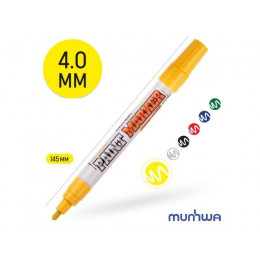 Маркер-краска промышленный желтый MUNHWA INDUSTRIAL
