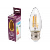 Лампа светодиодная филаментная C37 СВЕЧА 6 Вт E27 3000К ЮПИТЕР ДЕКОР