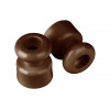 Изолятор для ретро провода (10шт\уп) коричневый BYLECTRICA