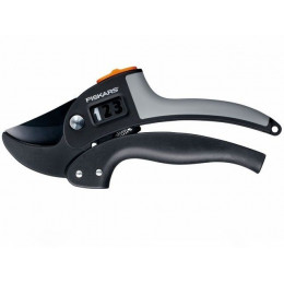 Секатор контактный FISKARS PowerStep с храповым механизмом