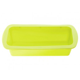 Форма для выпечки, силиконовая, прямоугольная, 27 х 13.5 х 6 см, зеленая, PERFECTO LINEA