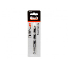 Сверло по дереву  8х70х110 шестигр. GEPARD