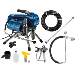 Безвоздушный окрасочный аппарат BULL BAS 2223 в кор. БЕСЩЕТ., 1300 Вт, 2,3 л/мин, 220 Бар