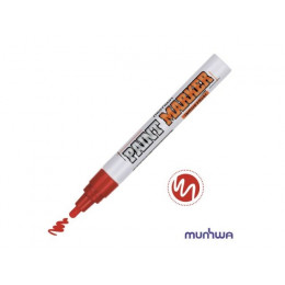 Маркер-краска промышленный красный MUNHWA INDUSTRIAL