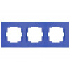 Рамка 3-ая горизонтальная темно-синяя, RITA, MUTLUSAN