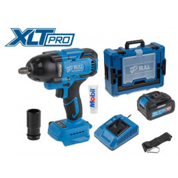 Аккум. ударный гайковерт BULL SC 1807 Xcase, XLTpro, БЕСЩЕТ., 18 В, 750 Н*м, 1/2", 1х4 А*ч, з/у 4 А