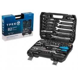 Набор головок и ключей 82пр. ТРЕК